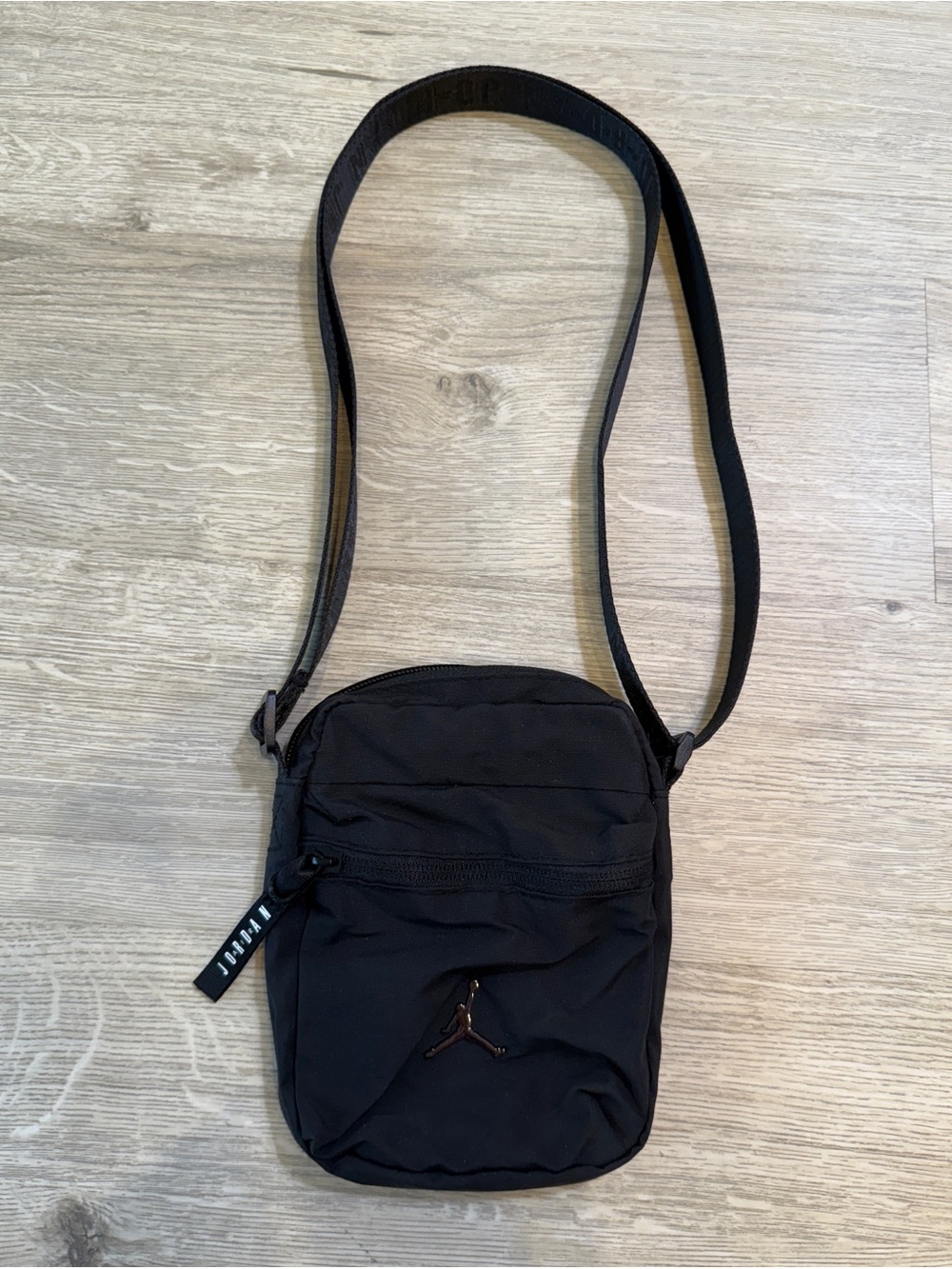Nike Air Jordan Airborne Festival Crossbody Bag Jumpman Black Unisex Men’s Exc